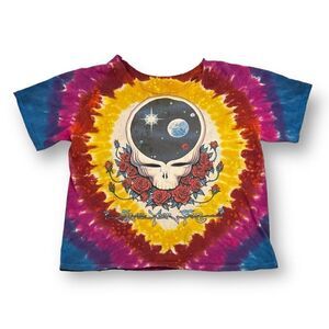 Grateful Dead Space Your Face Tie Dye T Shirt Size Large